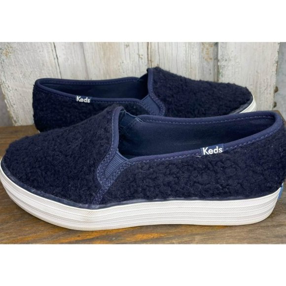 KEDS Sherpa Sneakers Triple Decker Shoes 💙Dream Foam Insole Woman’s 6.5 - Picture 4 of 8